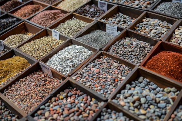 Gravier pour allée : choisir entre les différents types proposés sur le marché