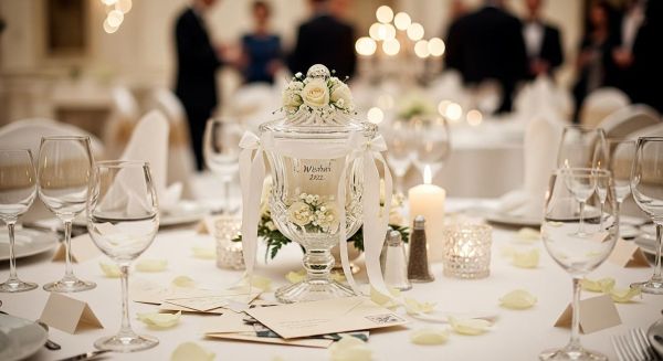 Urne de mariage : la touche élégante pour personnaliser votre réception